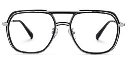 Rickey Schwarz Pilot Brille0