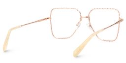 Teri Rosa-Gold Pilot Brille2