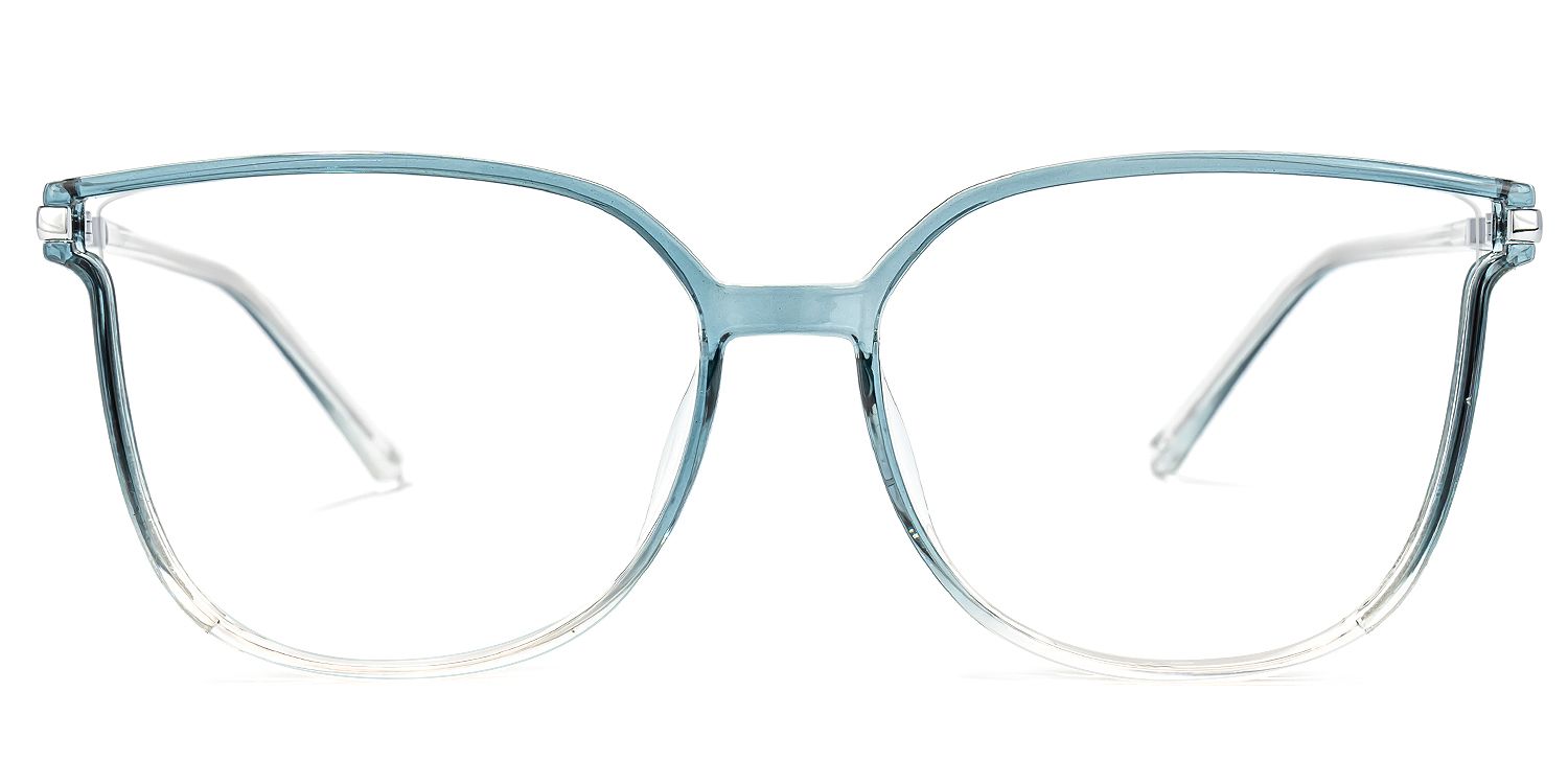Walden Blau Cateye Brille0