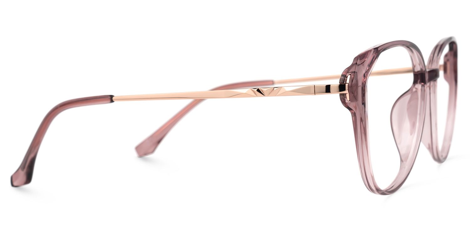 Beata Lila Rund Brille3