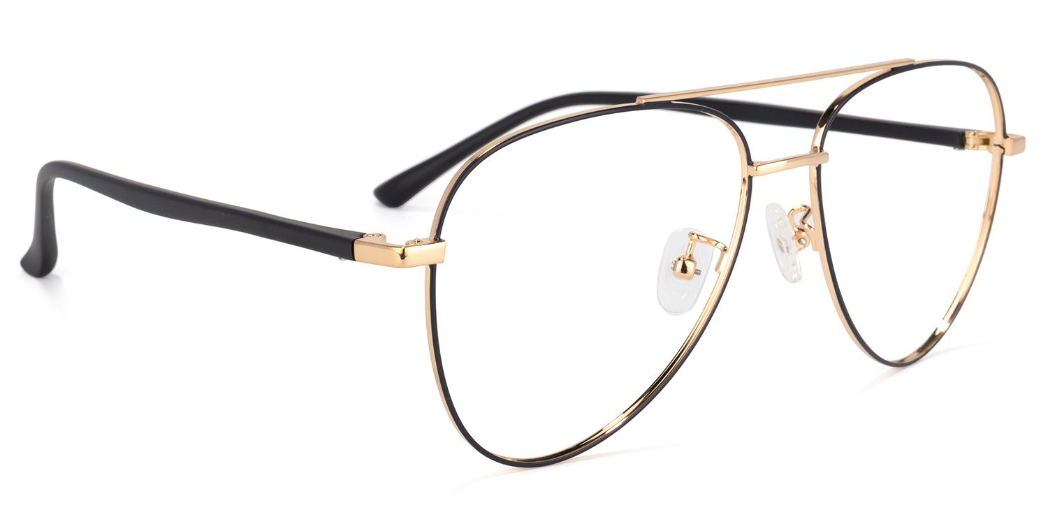 Paige Gold-Schwarze Pilot Birlle2