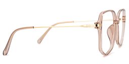 Payton Beige Geometrisch Brille2