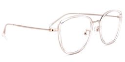 Reagan Gold Cateye Brille2