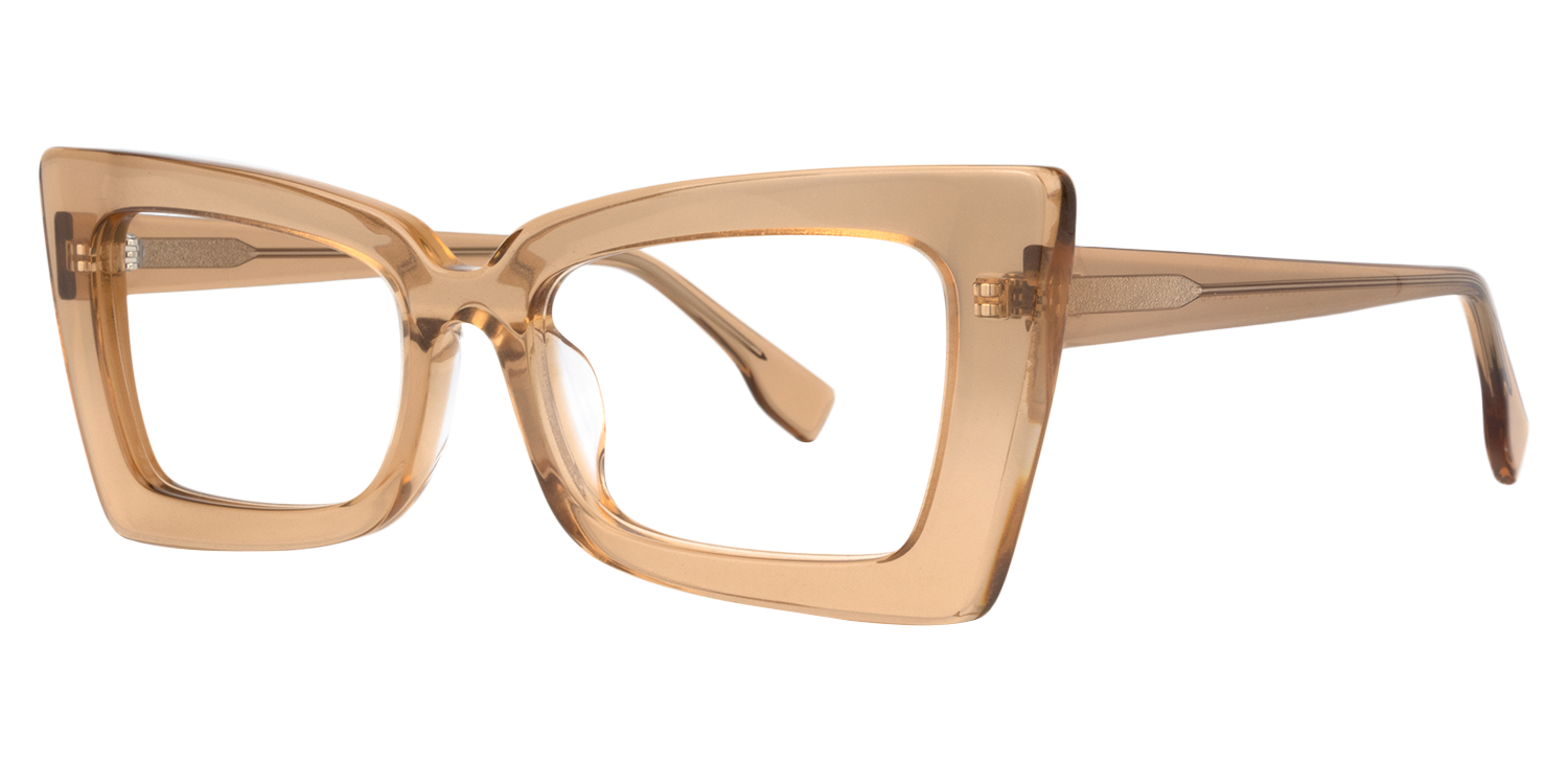 Newell Braun Rechteckige Brille1