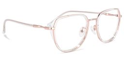 Nash Rosa Geometrisch Brille2