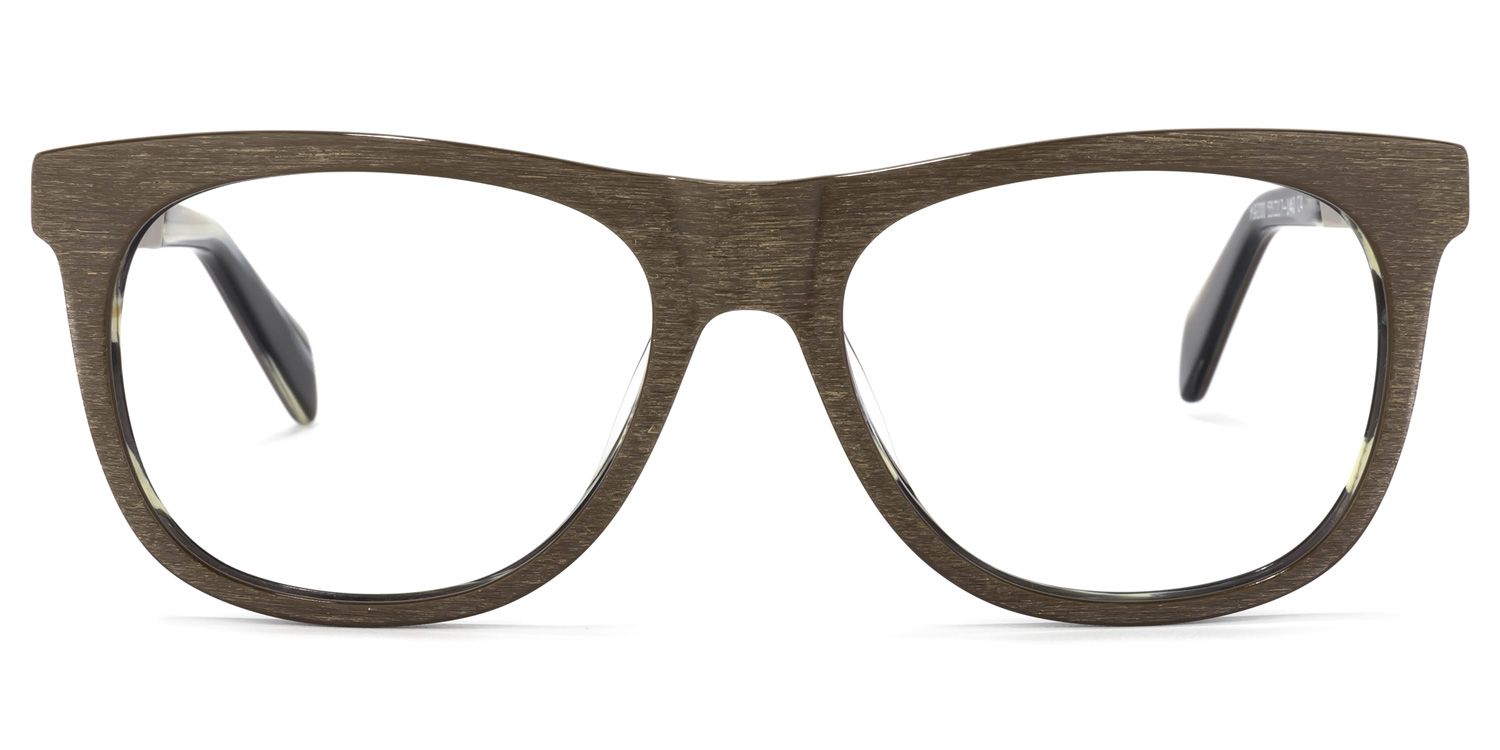 Yesenia Dunkelbraun Quadratisch Brille0