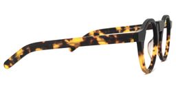 Jamie Schwarze Tortoise Runde Brille2