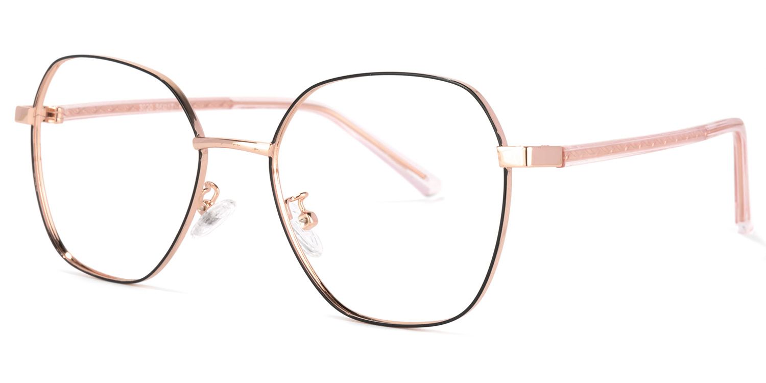 Perry Rosa Geometrische Brille1