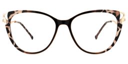 Chapman Braun-Tortoise Cateye Brille0