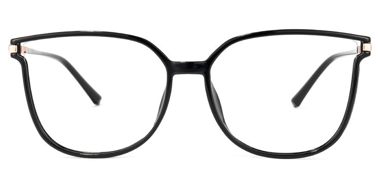 Walden Schwarz Cateye Brille