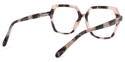 Norah Blumendruck-Rosa Geometrisch Brille4