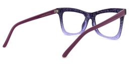 Yaritza Lila Schmetterling-Form Brillen3