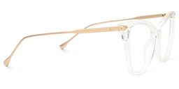 Hilary Klar Schmetterling-Form Brille2
