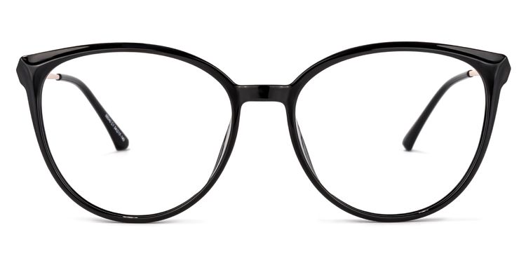 Omar Schwarz Cateye Brille