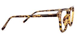 Preston Gelb-Tortoise Quadratisch Brille3
