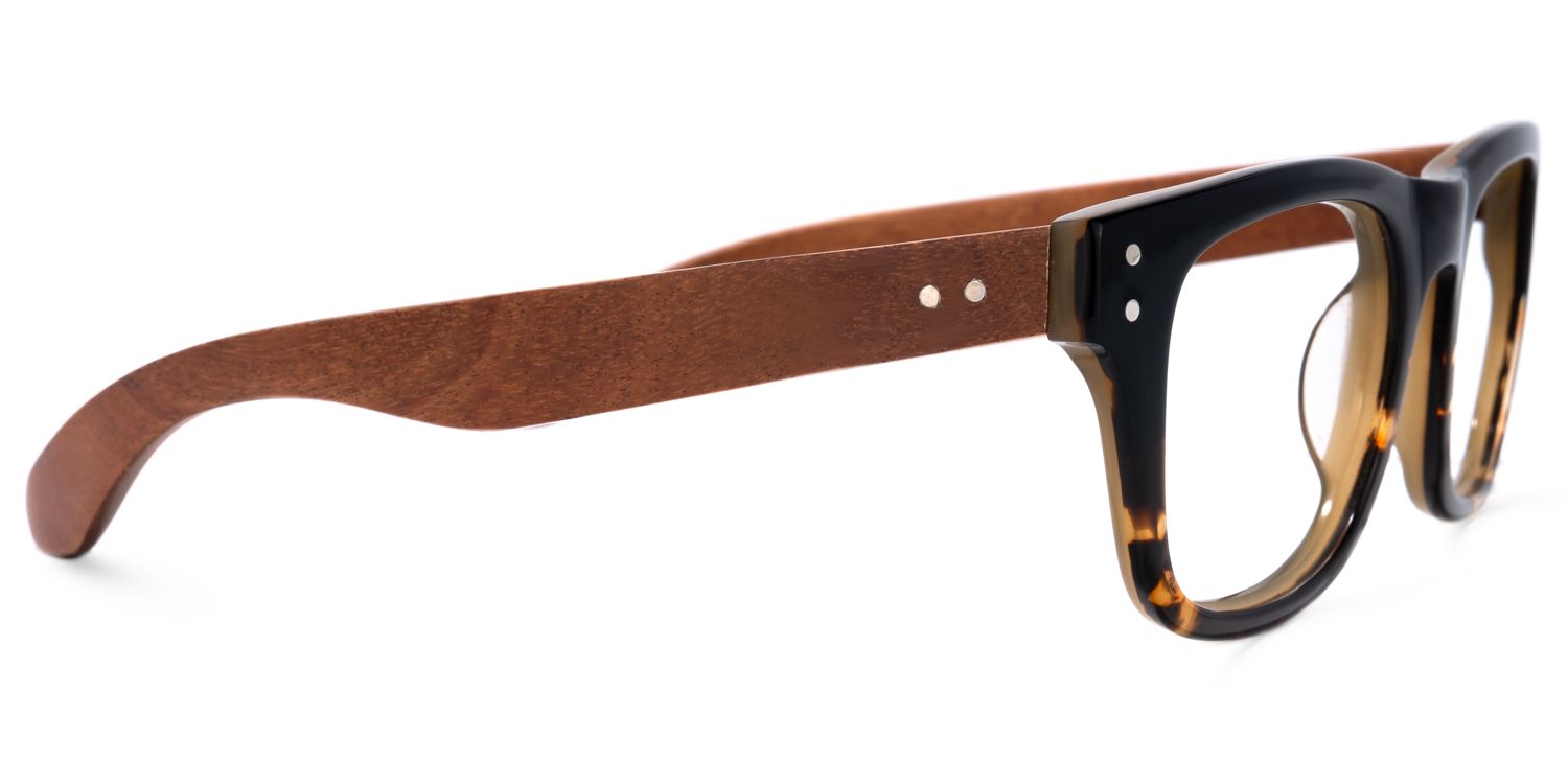 Mattias Tortoise Rechteckige Brille3