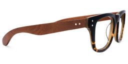 Mattias Tortoise Rechteckige Brille3