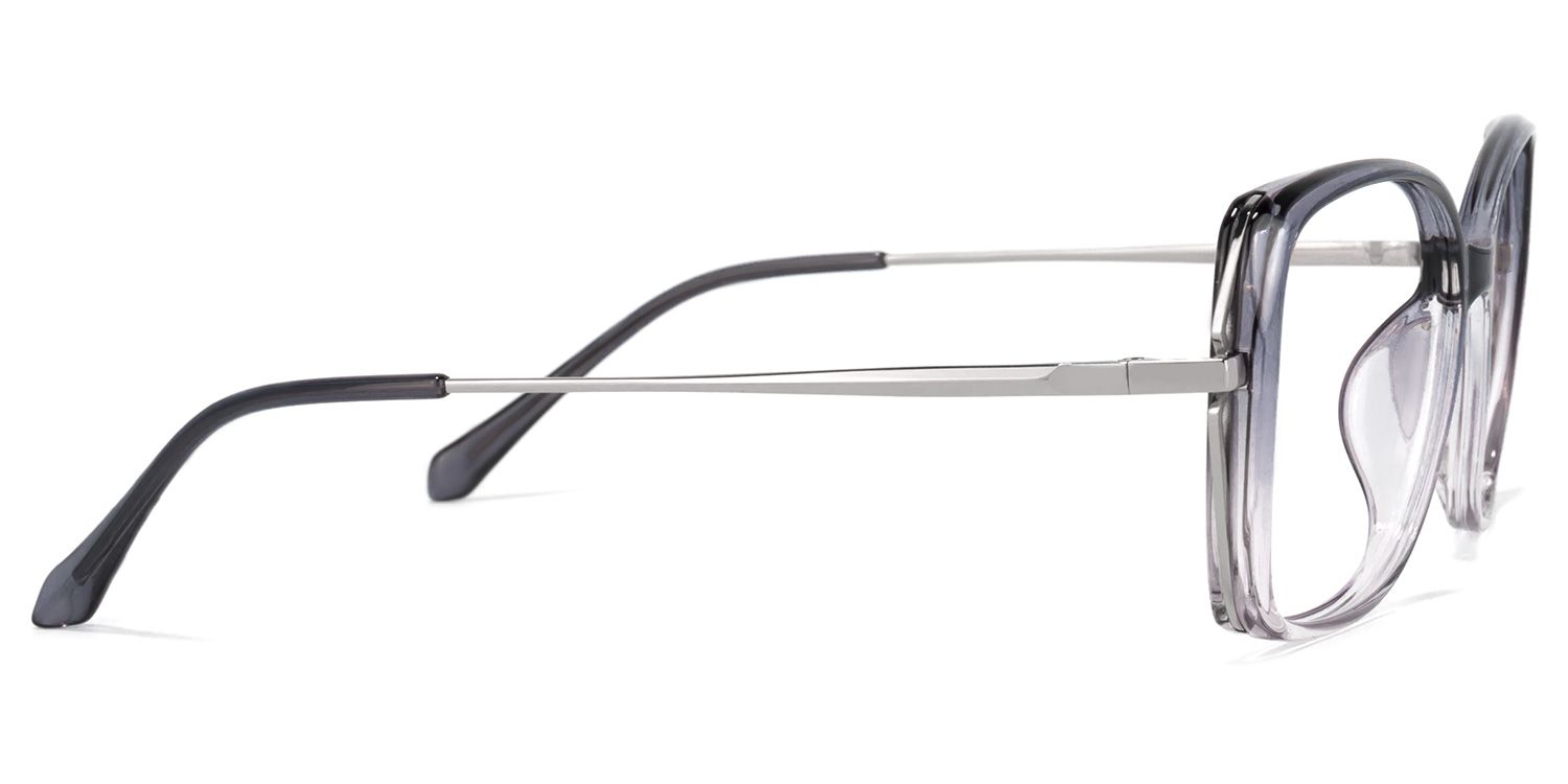 Fulleord Grau Quadratisch Brille3