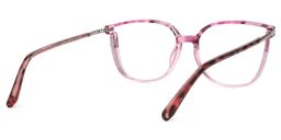 Walden Blumendruck-Rosa Quadratisch Brille3