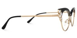 Hearn Schwarz Cateye Brille2