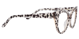 Cindy Schwarz Weiß Schildkröte Cat Eye Brille3