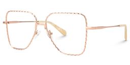 Teri Rosa-Gold Pilot Brille1