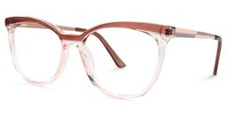 Gwendolyn Rot Cateye Brille2