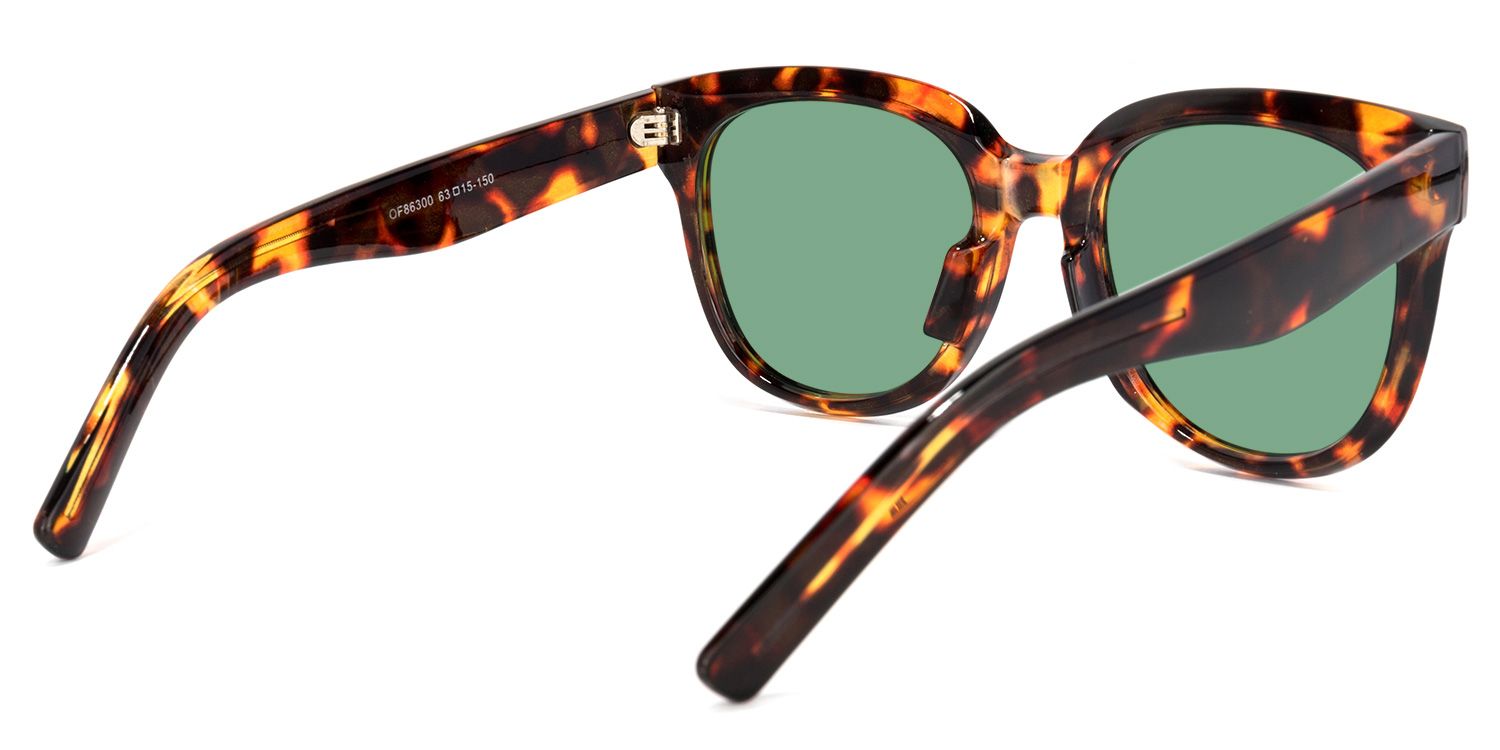 Roxanne Schildkröte Quadratische Sonnenbrille4