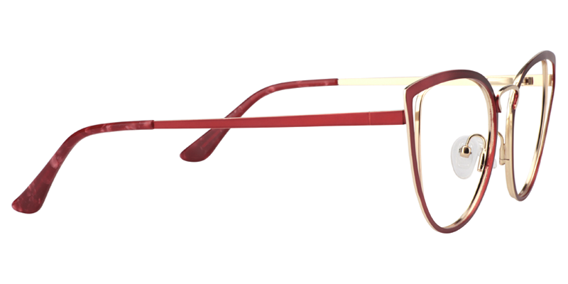 Eras Rote Cateye Brille3