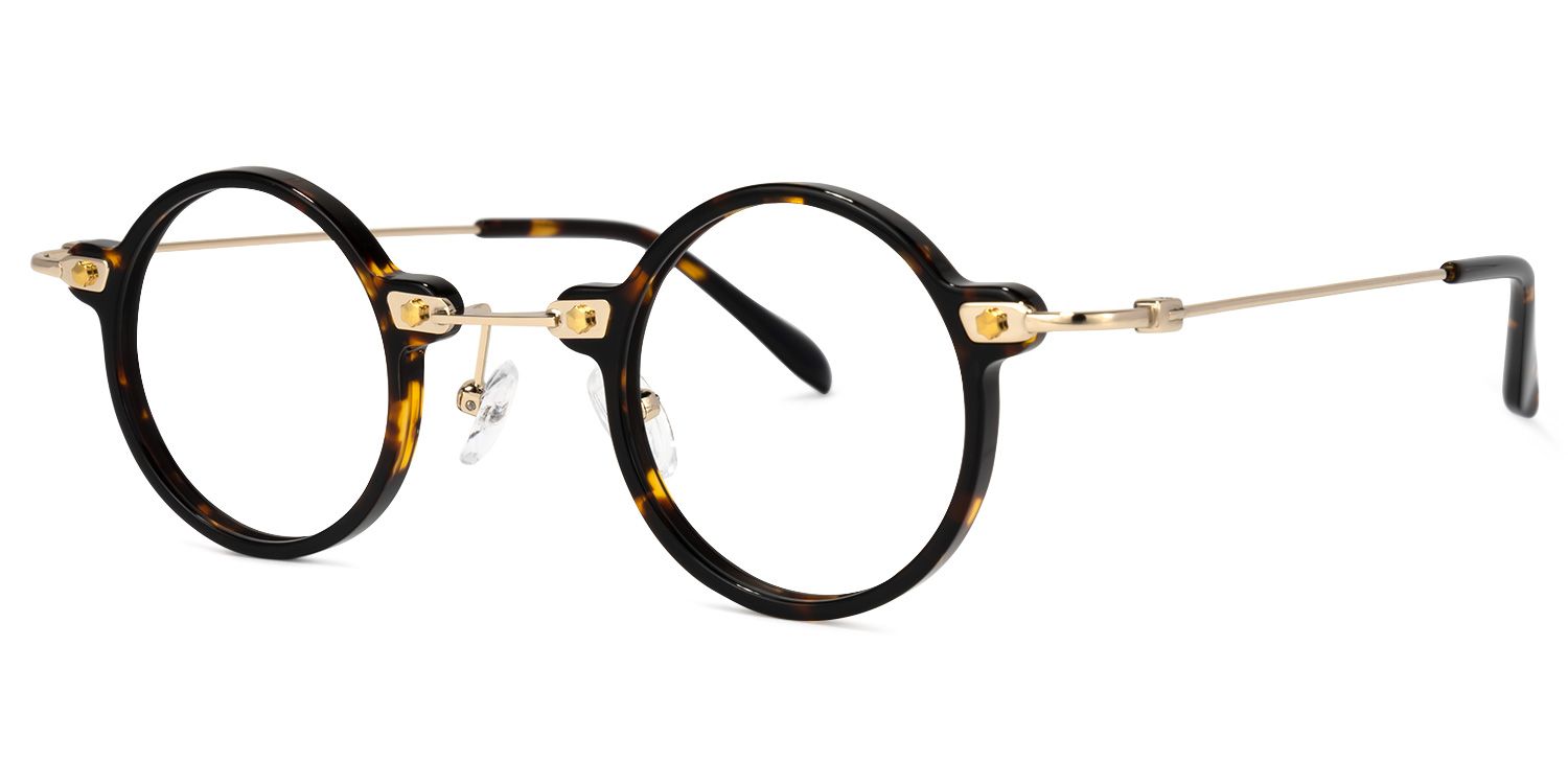 Sharde Tortoise Runde Brille1