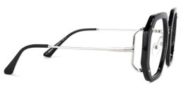 Bancroft Schwarz Geometrisch Brille3