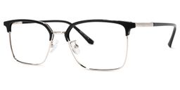 Gisela Schwarz Quadratisch Brille1