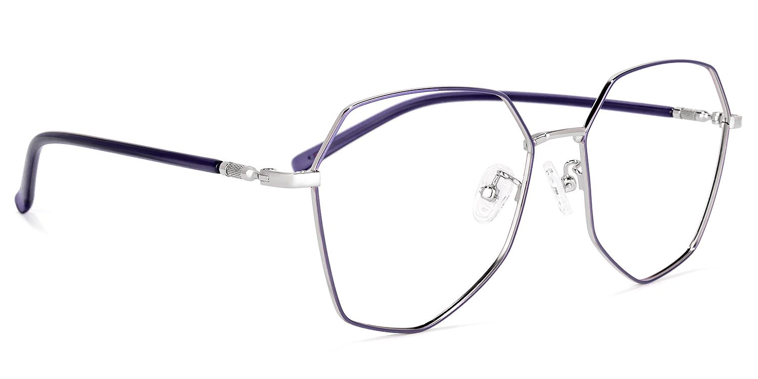 Joo Lila Geometrisch Brille2