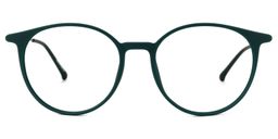 Ohnicio Dunkelgrün Rund Brille0