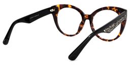 Yusuf Braun-Tortoise Cateye Brille4