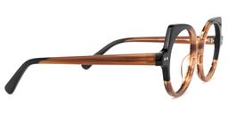 Gilbert Braun Schwarz Cat Eye Brille3