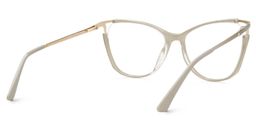 Pace Beige Cateye Brille2