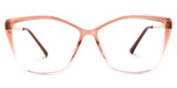 Gannon Orange Quadratisch Brille0