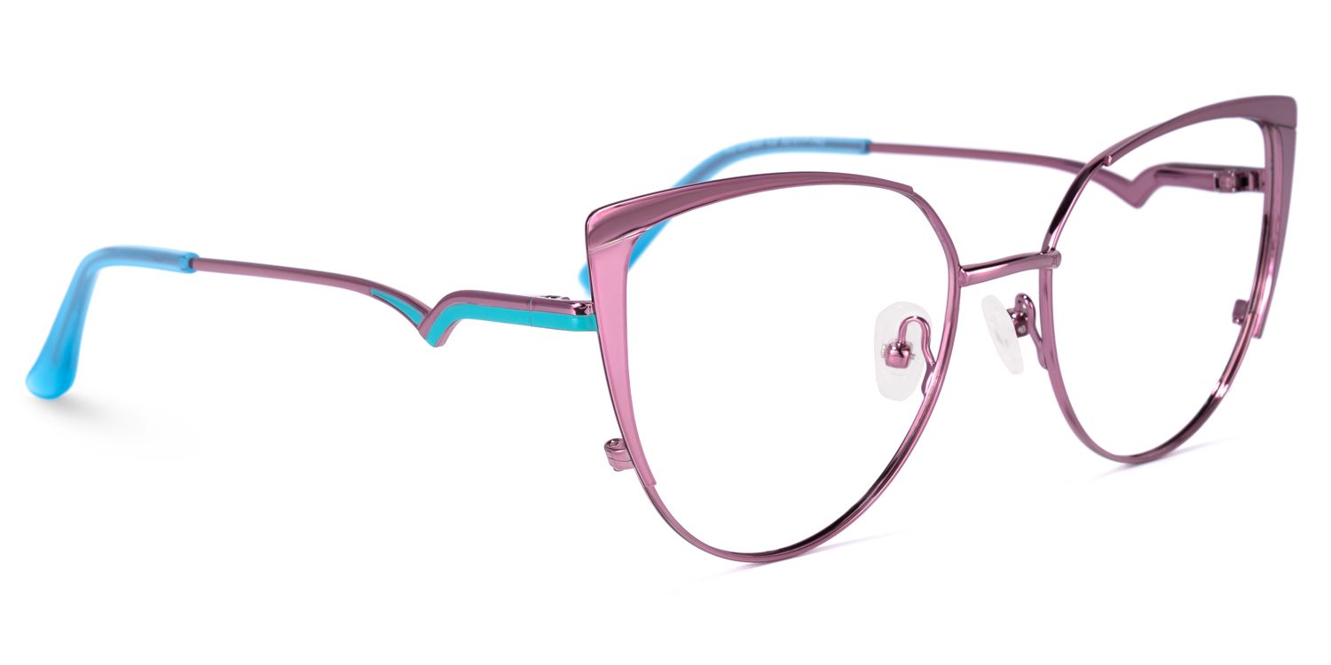 Jona Lila Blau Cateye Brille2