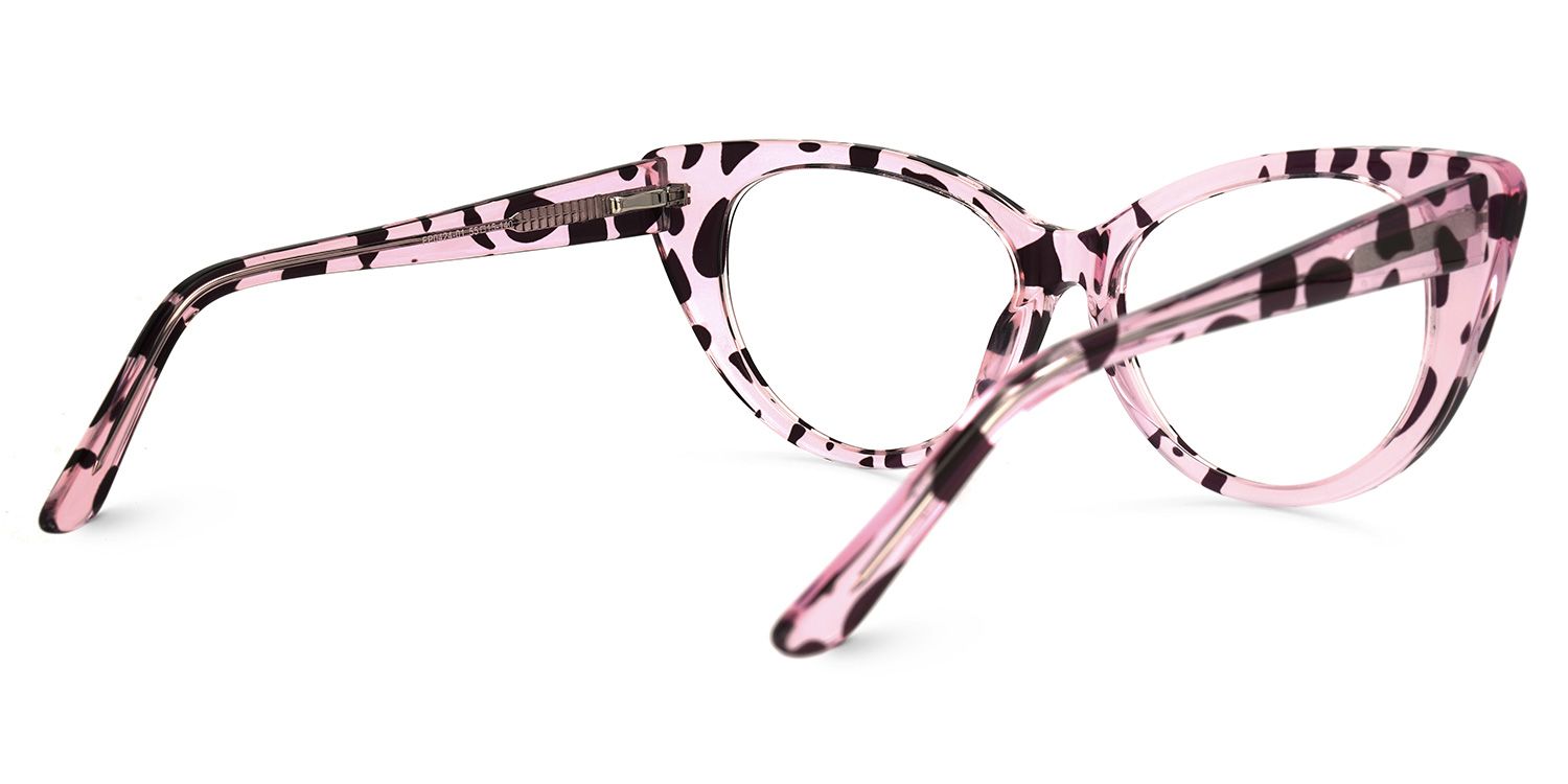 Cindy Klar Rosa Schildkröte Cat Eye Brille3