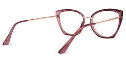 Montalvo Rosa Cateye Brille2