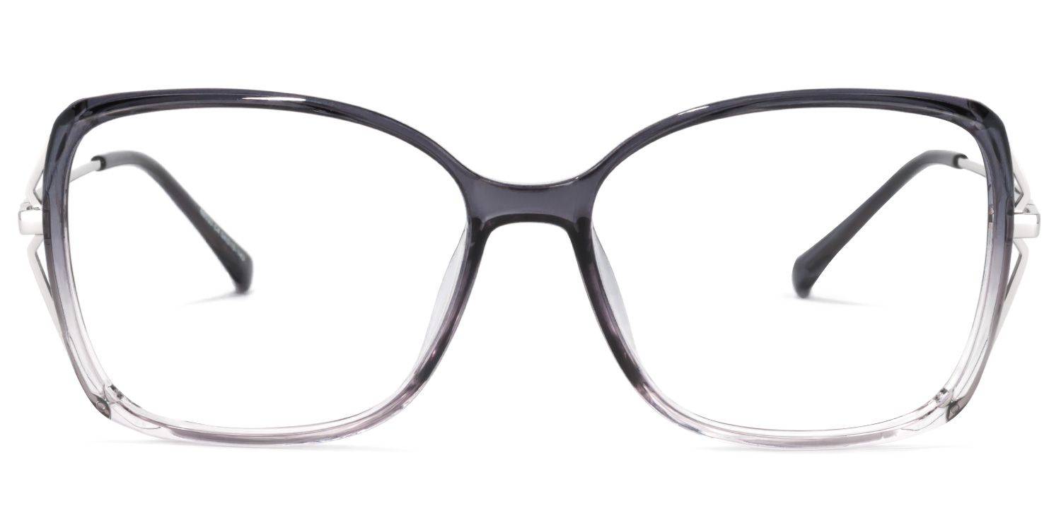 Fulleord Grau Quadratisch Brille0