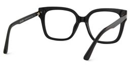 Shakeel Schwarz Quadratisch Brille3