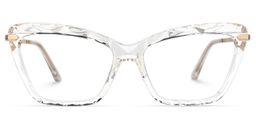 Juliet Klar Cat Eye Brille0
