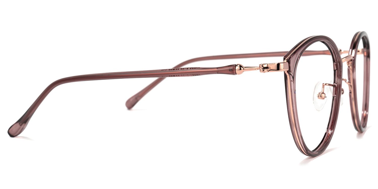 Basilia Lila Rund Brille2