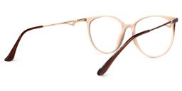 Babbage Dunkelbraun Rund Brille2