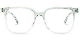 Elihu Grün Klar Quadratisch Brille0