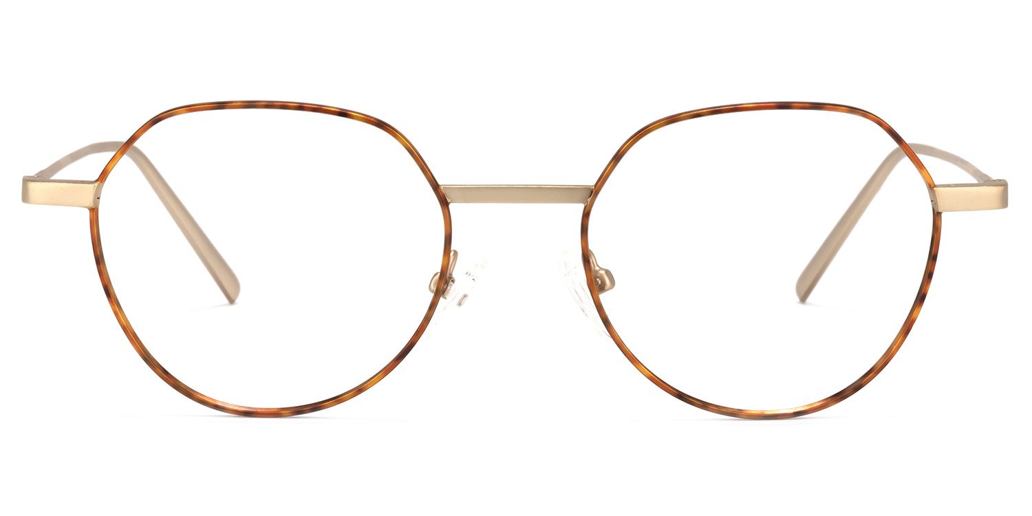 Wilder Gold Runde Brille0