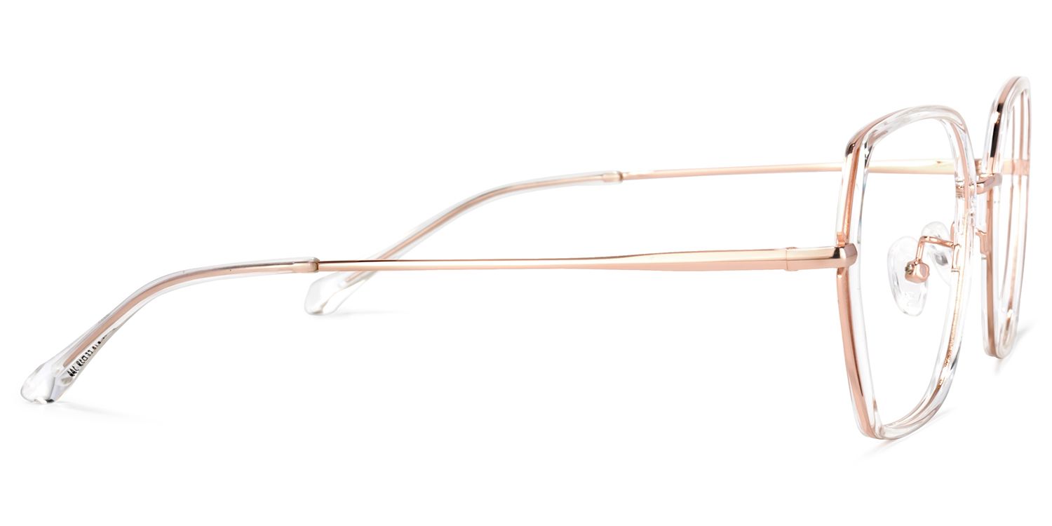 Uan Gold Geometrisch Brille3