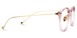 Maruchy Rosa Klar Rund Brille3